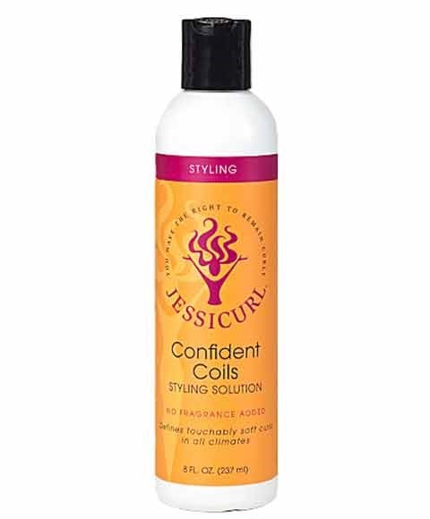 CONFIDENT COILS STYLING SOLUTION FRAGRANCE FREE 