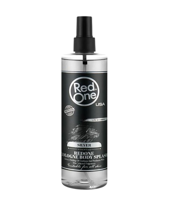 RED ONE SILVER COLOGNE BODY SPLASH 