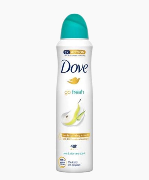 GO FRESH PEAR AND ALOE VERA 48H ANTI PERSPIRANT SPRAY 