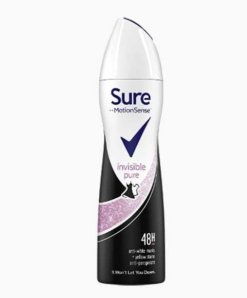 MOTIONSENSE INVISIBLE PURE 48H ANTI PERSPIRANT SPRAY 