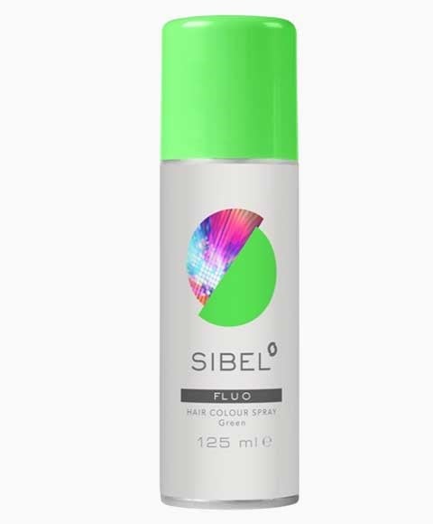 SIBEL FLUO GREEN HAIR COLOUR SPRAY 