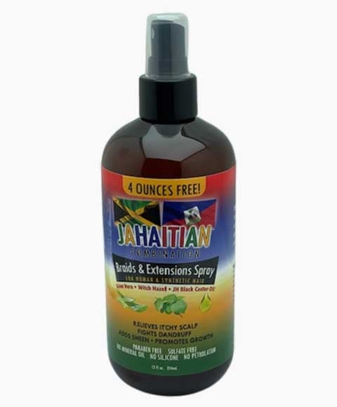 JAHAITIAN COMBINATION BRAIDS AND EXTENSIONS SPRAY 