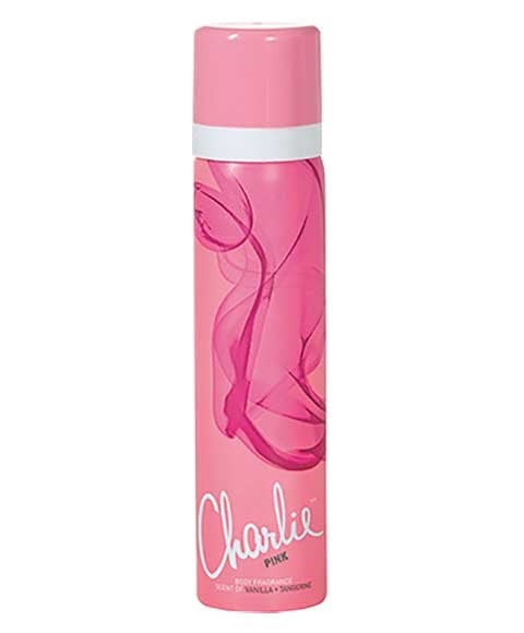 CHARLIE PERFUMED BODY SPRAY PINK 