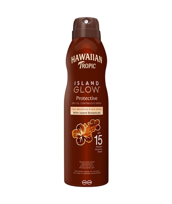 ISLAND GLOW PROTECTIVE DRY OIL SPRAY SPF15 