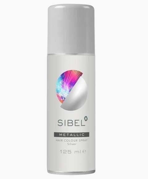 SIBEL METALLIC SILVER HAIR COLOUR SPRAY 