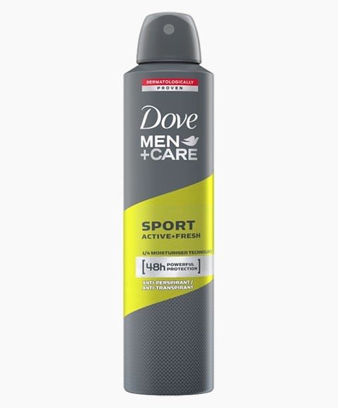MEN PLUS CARE SPORT ACTIVE DEODORANT SPRAY 