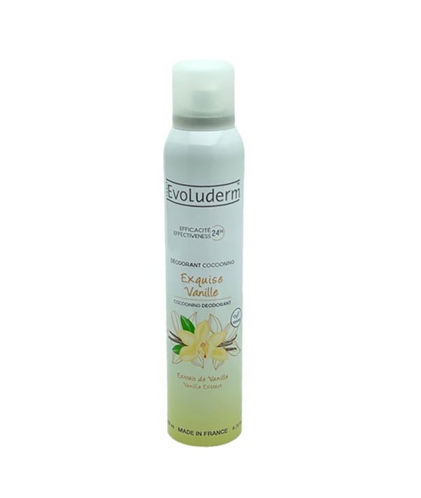 EVOLUDERM EXQUISE VANILLE COCOONING DEODORANT SPRAY 