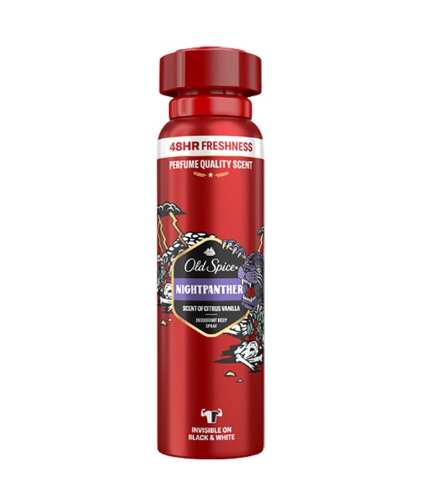 OLD SPICE NIGHT PANTHER DEODORANT BODY SPRAY 