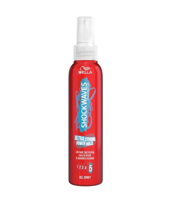 SHOCKWAVES ULTRA STRONG POWER HOLD GEL SPRAY 
