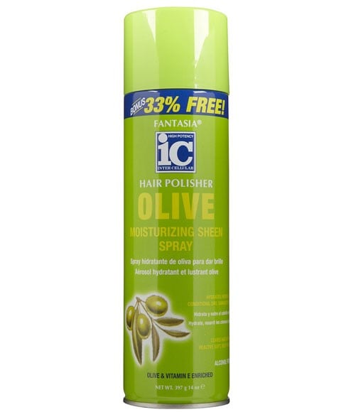 IC FANTASIA OLIVE MOISTURIZING SHEEN SPRAY 