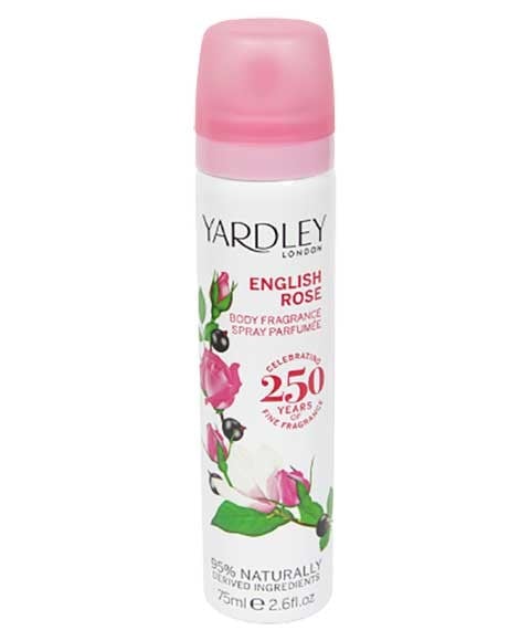 ENGLISH ROSE BODY FRAGRANCE SPRAY 