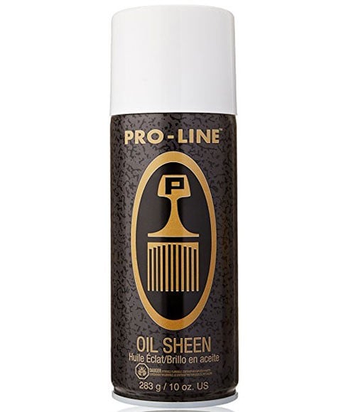 PRO LINE OIL SHEEN HAIR SPRAY 