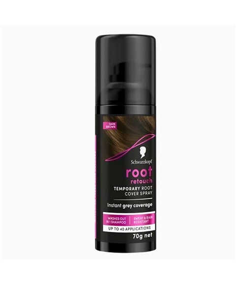 ROOT RETOUCH TEMPORARY ROOT COVER SPRAY DARK BROWN 