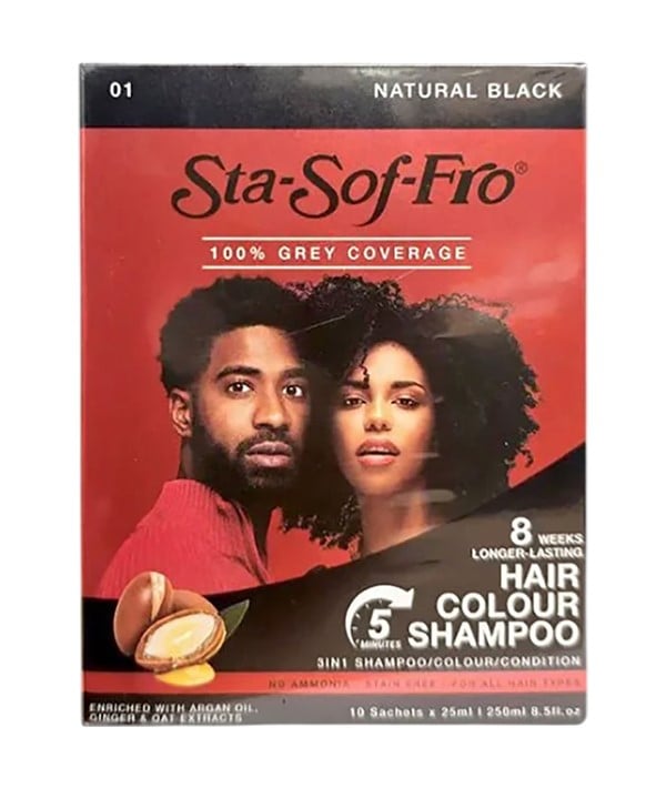 STA SOF FRO 3 IN 1 HAIR COLOUR SHAMPOO 01 
