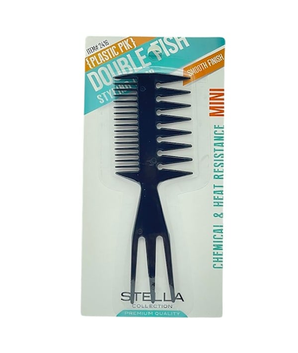 STELLA COLLECTION DOUBLE FISH COMB MINI 2416 