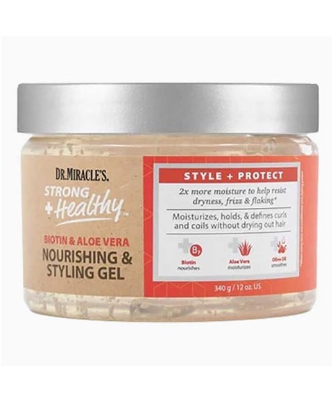 STRONG PLUS HEALTHY BIOTIN AND ALOE VERA NOURISHING AND ST