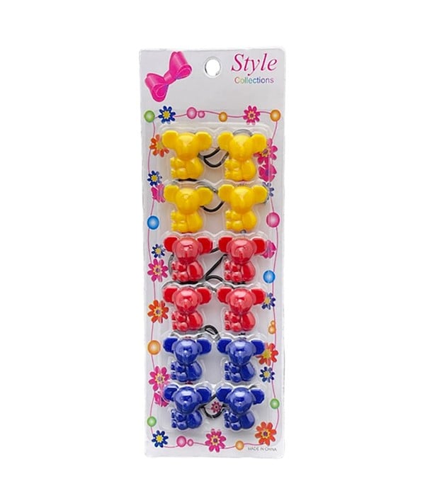 STYLE COLLECTION BEAR CARDED BUBBLES ST09 