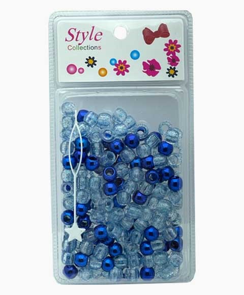 STYLE COLLECTION HAIR BEADS BD008 BLUE 