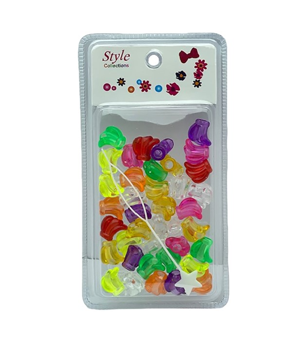 STYLE COLLECTION HAIR BEADS MIXED BD002 