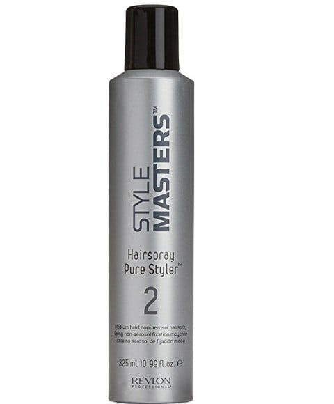 STYLE MASTERS 2 HAIRSPRAY PURE STYLER MEDIUM HOLD 