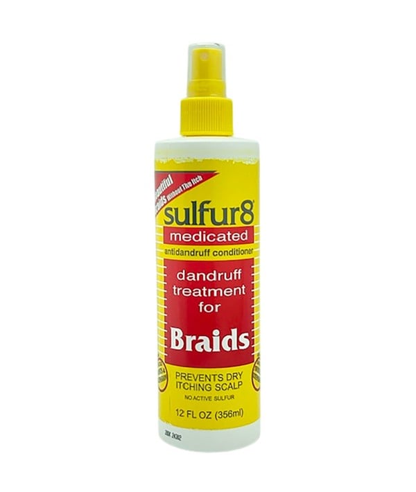SULFUR 8 MEDICATED ANTI DANDRUFF CONDITIONER FOR BRAIDS 