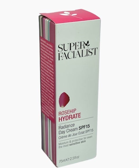 SUPER FACIALIST ROSEHIP HYDRATE RADIANCE DAY CREAM SPF15 