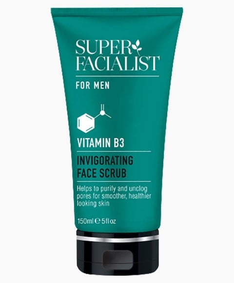 SUPER FACIALIST MEN VITAMIN B3 INVIGORATING FACE SCRUB 