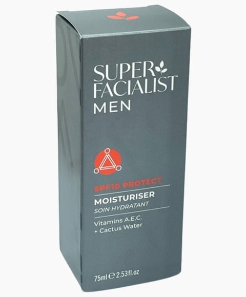 SUPER FACIALIST MEN SPF10 PROTECT MOISTURISER 