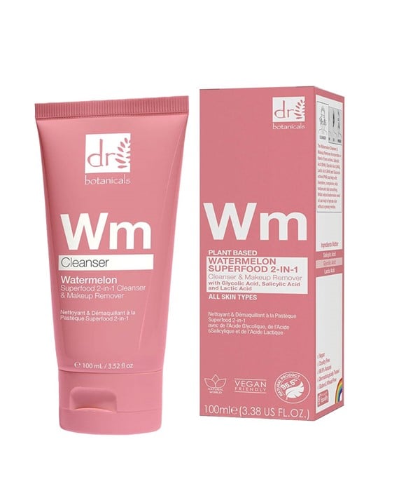 WM PLANT BASED WATERMELON SUPERFOOD 2 IN 1 CLEANSER AND MA