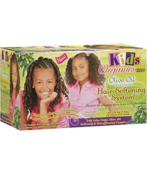 KIDS ORGANICS OLIVE OIL HAIR SOFTENING SYSTEM 
