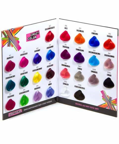 RENBOW CRAZY COLOR SHADE CHART 