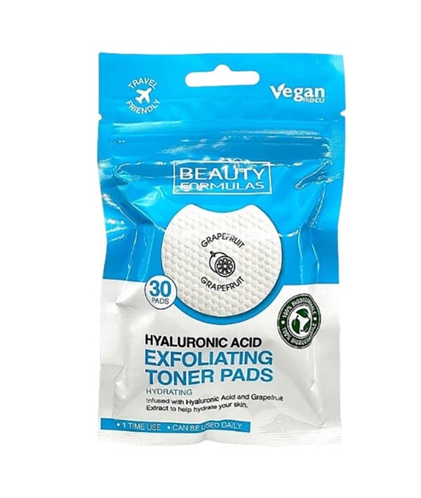HYALURONIC ACID EXFOLIATING TONER PADS 