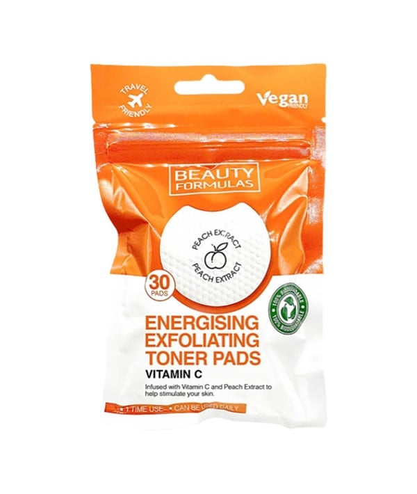 ENERGISING VITAMIN C EXFOLIATING TONER PADS 