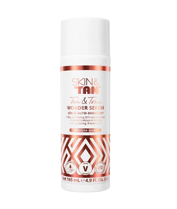 TAN AND TONE WONDER SERUM MEDIUM DARK 
