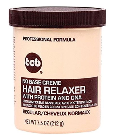 TCB NO BASE CREME HAIR RELAXER REGULAR 