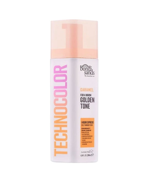 TECHNOCOLOR 1 HOUR EXPRESS SELF TANNING FOAM CARAMEL 
