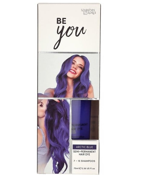 BE YOU ARCTIC BLUE SEMI PERMANENT HAIR DYE 