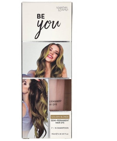 BE YOU GOLDEN BLONDE SEMI PERMANENT HAIR DYE 