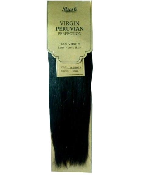 VIRGIN PERUVIAN PERFECTION HUMAN HAIR YAKI STRAIGHT WEAVE