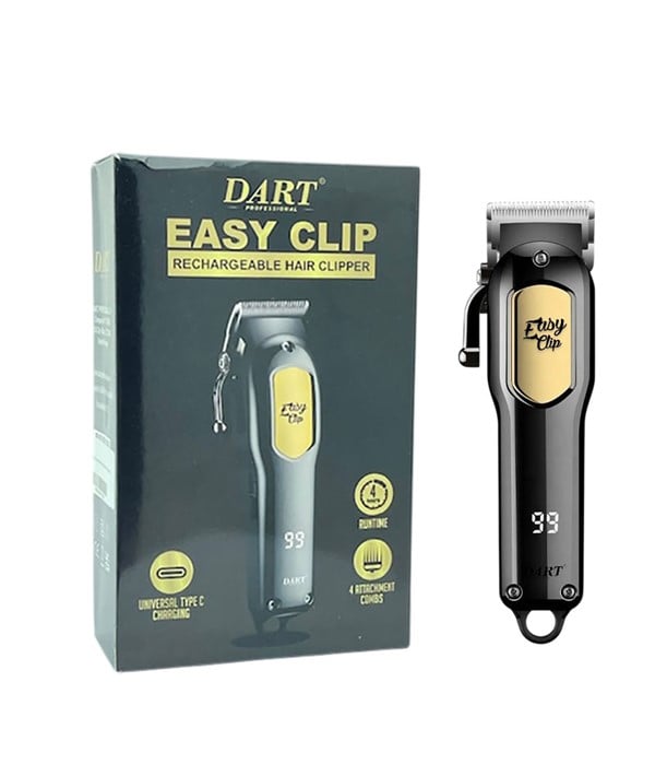 DART PROFESSIONAL EASY CLIP RECHARGEABLE HAIR CLIPPER 