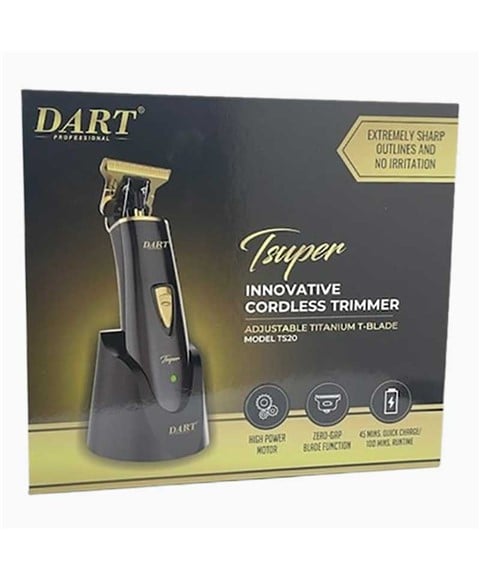 DART INNOVATIVE CORDLESS TRIMMER TS20 BLACK 