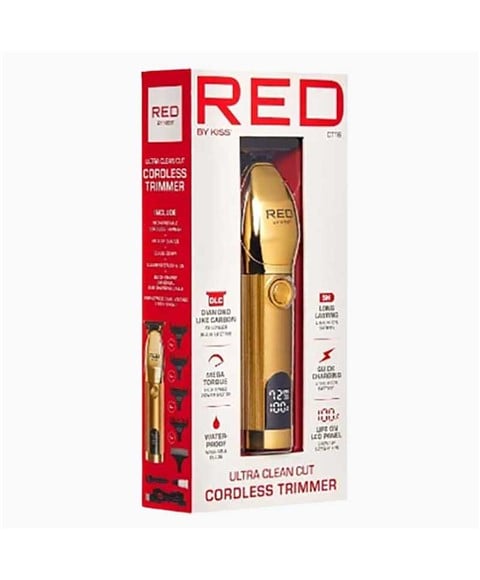 RED BY KISS ULTRA CLEAN CUT CORDLESS TRIMMER CT16 