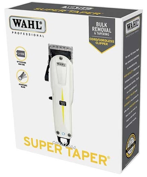 WAHL PROFESSIONAL CORDLESS SUPER TAPER CLIPPER 