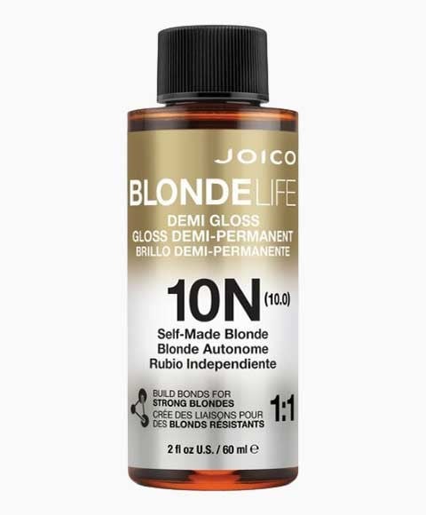 BLONDE LIFE DEMI GLOSS DEMI PERMANENT LIQUID TONER 