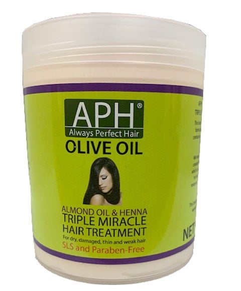 ORGANIC OLIVE OIL TRIPLE MIRACLE HAIR TREATMENT 