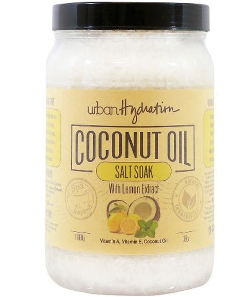 COCONUT OIL SALT SOAK WITH LEMON EXTRACT 