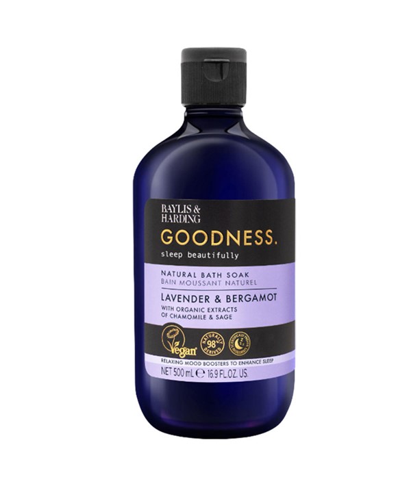 GOODNESS LAVENDER AND BERGAMOT NATURAL BATH SOAK 