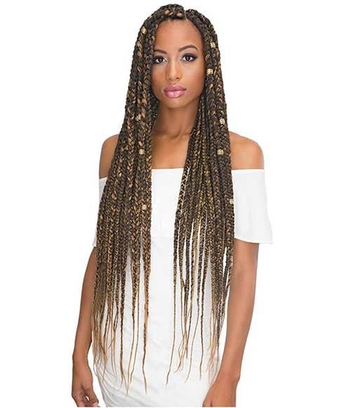 6X EZ TEX SYN PRE STRETCHED BRAID 