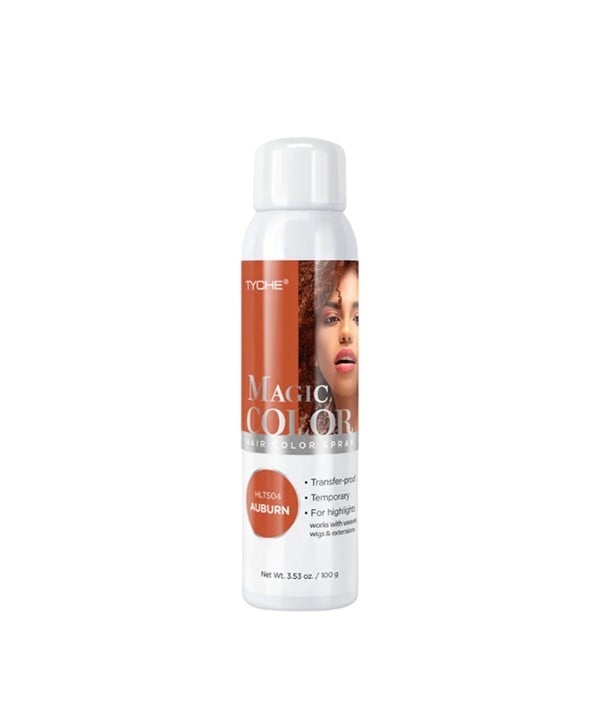 TYCHE MAGIC COLOR HAIR COLOR SPRAY AUBURN 