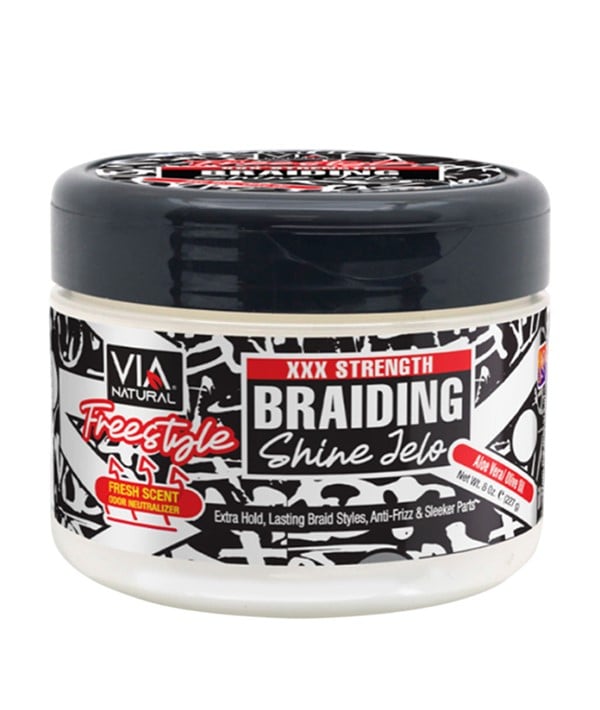 VIA NATURAL 3X BRAIDING SHINE JELO 
